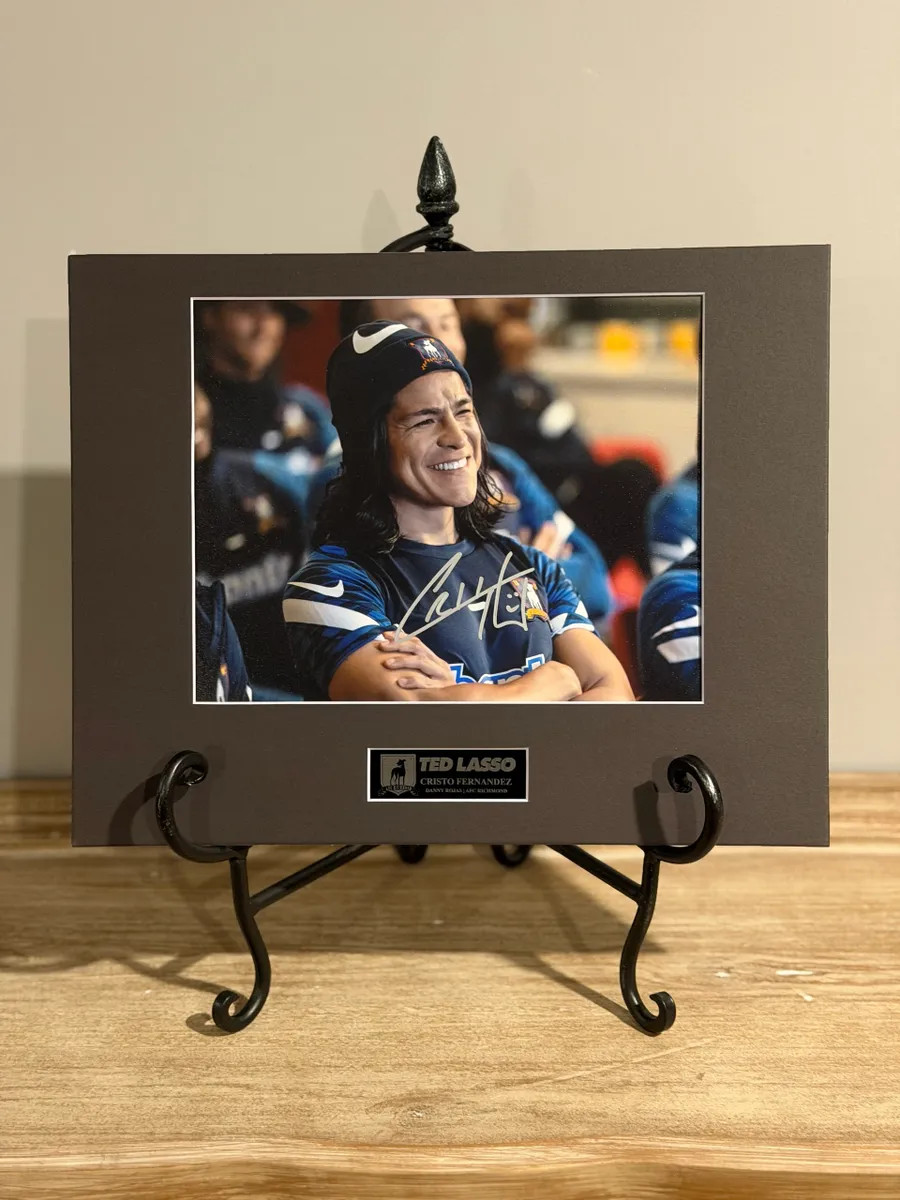 Cristo Fernandez Signed Ted Lasso 8x10 Photo