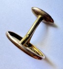 Victorian 10K or 14K Rose Gold Oval Top Cufflinks 2.49 Grams NO RESERVE — photo 9