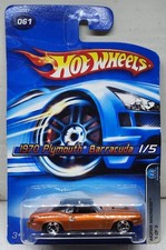 Hot Wheels   1970 Plymouth Barracuda #1/5    2005 Mopar Madness/Malaysia 