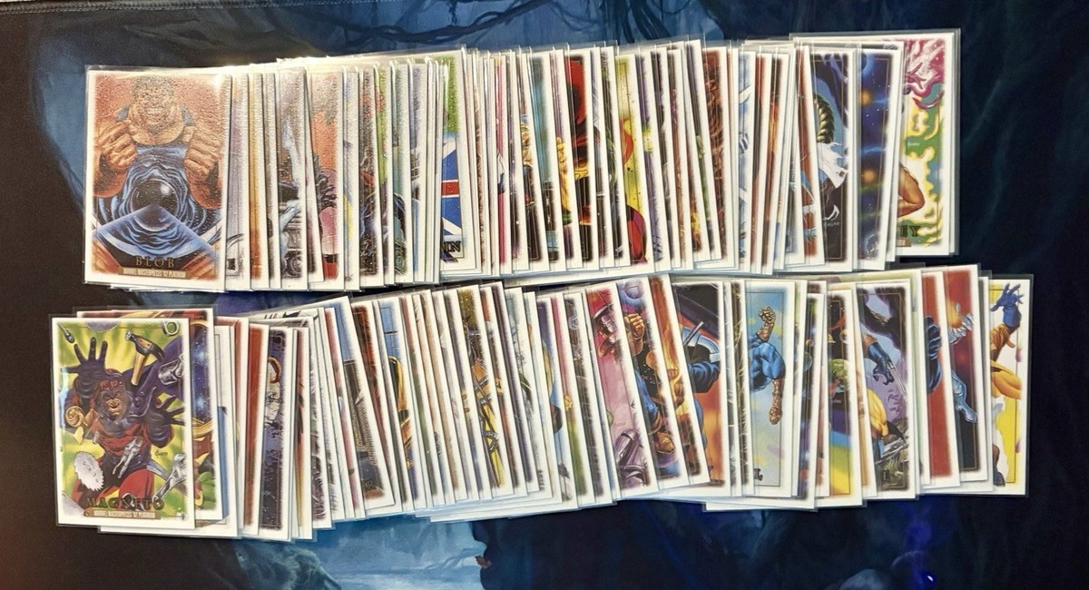 2024 Marvel Masterpieces '92 Platinum Leather Complete Set (100
