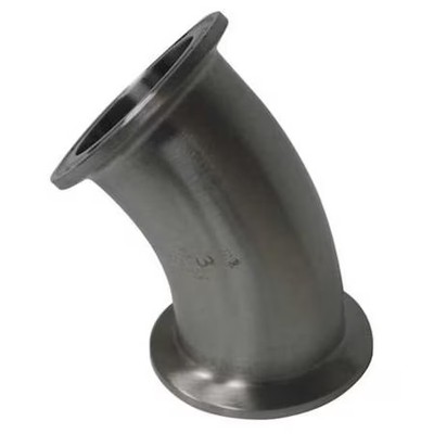 1'' Clamp T304 Ss 45 Degree Elbow, Eg2k1.0