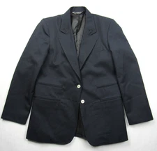 Vtg Women's Sz 6 USA Made Amtrak Uniform Jacket Navy Blue Train Conductor