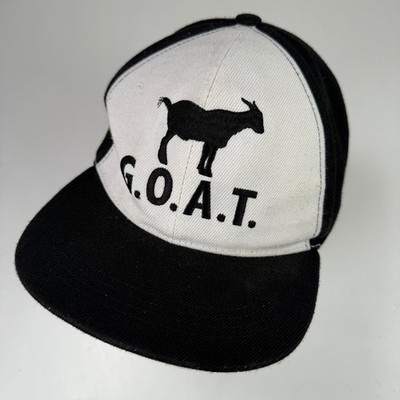 Six Flags G. O. a. T.Baseball Kappe Snapback Herren Verstellbar Schwarz Weiss
