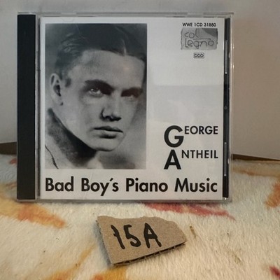 George Antheil   Bad Boy's Piano Music CD 1995 Classical Piano col legno