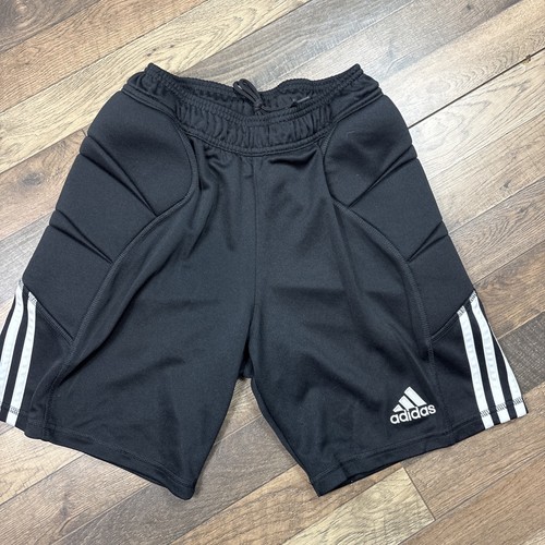 Adidas ClimaLite Padded Goalie Shorts Black Men's Size S Soccer Protection