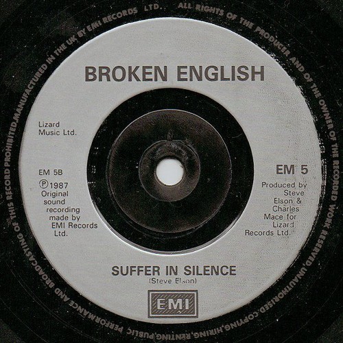 Broken Englisch - Comin' On Strong - gebrauchte Vinyl Schallplatte 7 - Q1450z - Bild 4 von 4