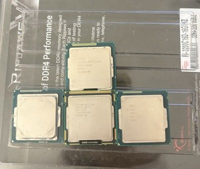 Lot i5 CPU i5-750 1st Gen, i5-3570 3rd Gen, i5-4570 & i5 4590- 4th Gen