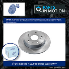 Image of 2x Brake Discs Pair Solid fits SUZUKI SWIFT 1.2 Rear 2010 on K12B 259mm Set New