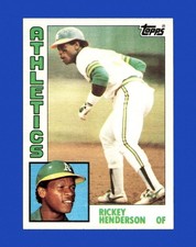 1984 Topps Set-Break #230 Rickey Henderson NM-MT OR BETTER *GMCARDS*
