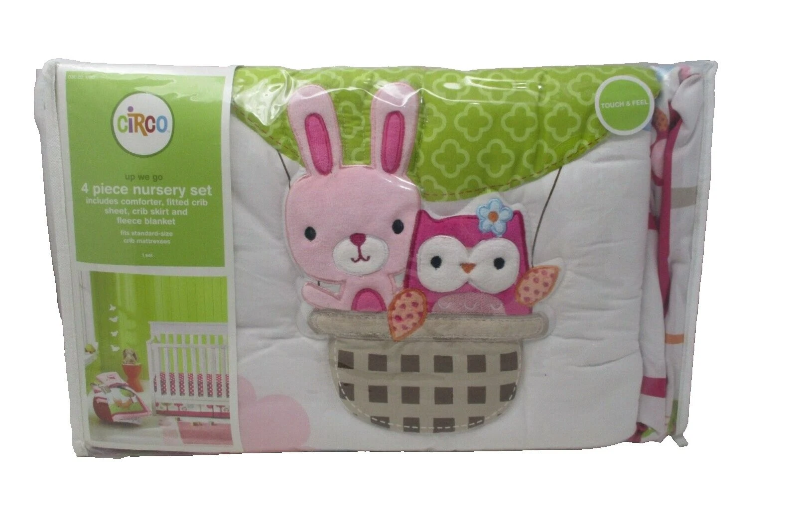 Circo 4 Pc Crib Bedding Set - Up We Go
Opens in a new window or tab