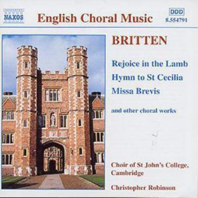 Oliver Lepage-Dean Rejoice in the Lamb (CD) Album
