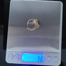 Goldring 333er Gold gebraucht 3,6gramm 19mm