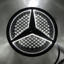 Front Grille Led Light Star Emblem Fit For 2008-13 Mercedesbenz W204 Glk350