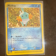Pokemon Card Mudkip 59/109 EX Ruby & Sapphire 2003 holo English Basic 50 HP on eBay