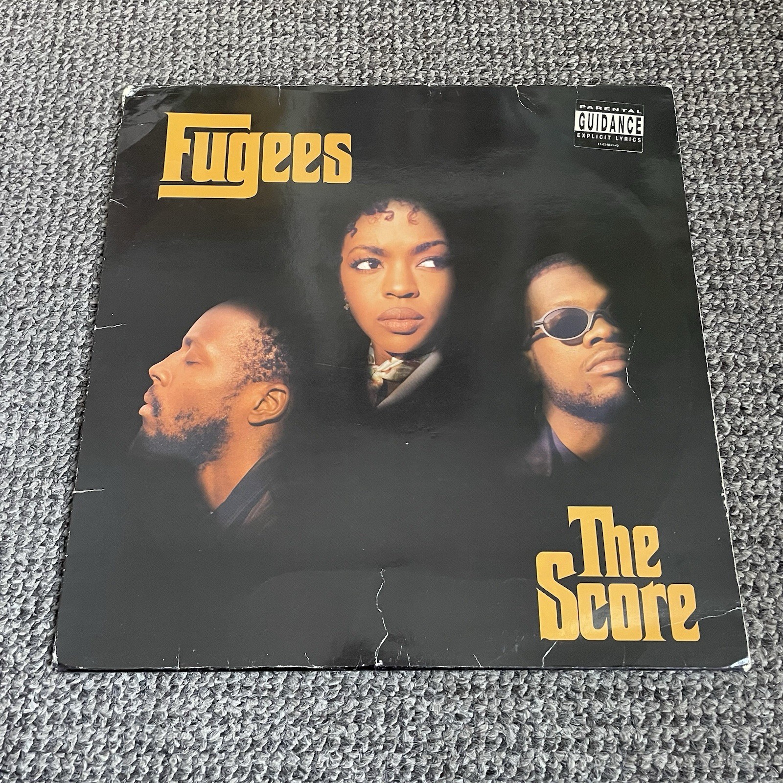 Fugees – The Score Vinyl Record FIRST EUROPEAN Pressing 2xLP Black 1996