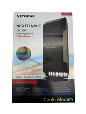 NETGEAR Nighthawk CM1200-100NAS DOCSIS 3.1 Cable Modem Never Used Open Box