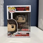 Unsealed/opened Funko Pop Stranger Things Eddie Target Exclusive Figure #1250