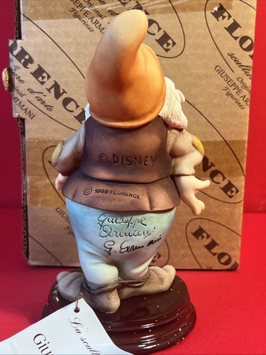 GUISEPPE ARMANI FLORENCE DISNEY SNOW WHITE DWARF HAPPY- NEW, w/ORIG BOX 0327-C - Picture 5 of 7