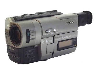 Sony Handycam CCD-TRV66E Hi8 Camcorder - 8mm Video Camera Recorder