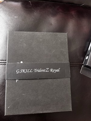 G.SKILL Trident Z Royal DDR4 32GB (2x16GB) 3200MHz DIMM PC4-25600 RAM