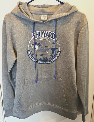 SHIPYARD BREWING CO Hoodie -Adult Small- Grey with Design