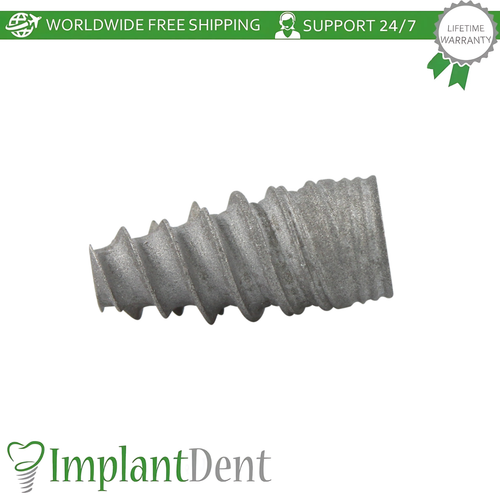 X10 Dental CRP Spiral Fixture Conical Connection Hex 2.65mm Regular Platform RP - Picture 3 of 7