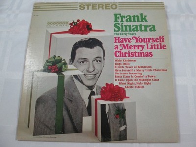 Frank Sinatra The Early Years Have Yourself a Merry Little Christmas LP 1966