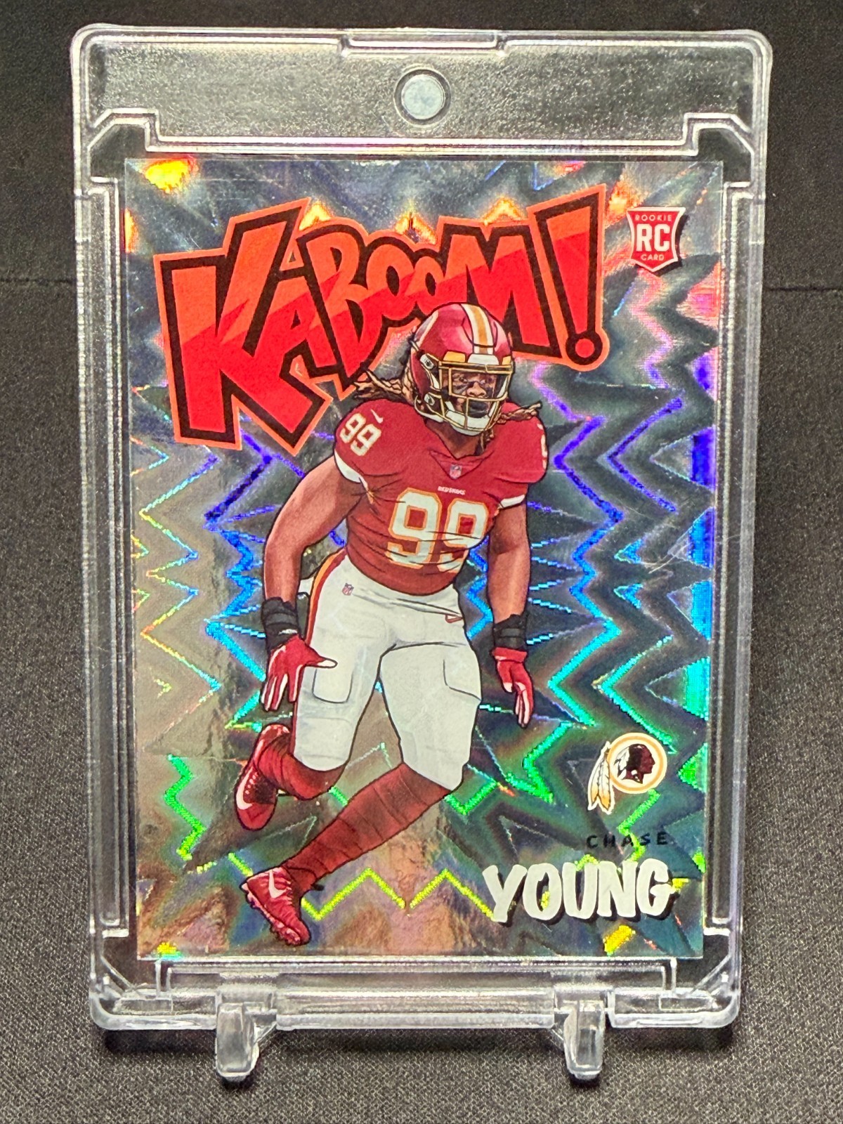 Chase Young Panini Absolute Kaboom! #KCY2 Base