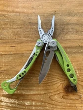 Leatherman Skeletool Stainless Steel Multi-Tools - Green Retired/rare