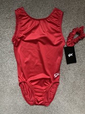 Teen Girls GK Size Adult S Red Leotard NWT