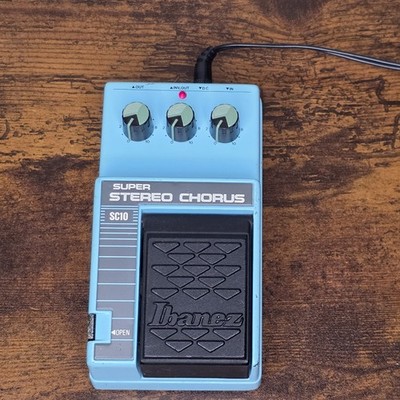 Ibanez super stereo chorus effects guitar pedal SC10 - no power