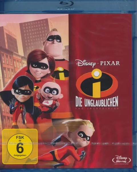 Die Unglaublichen,1 Blu-Ray | Walt Disney | Deutsch | Blu-Ray Disc | 2011-image