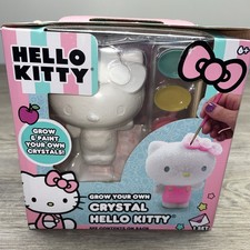 NEW Sanrio GROW  PAINT YOUR OWN CRYSTAL HELLO KITTY SET - New