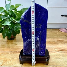 13LB Lapis Lazuli Freeform Polished Rough Tumble Healing Crystal Specimen Ston