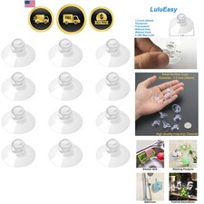 Clear Suction Cups 22pcs 1.2 inch for Glass Tile Metal Organize Decor