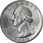 1940-D Washington Quarter Choice BU Great Eye Appeal Nice Strike