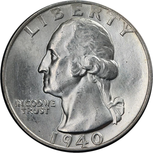 1940-D Washington Quarter Choice BU Great Eye Appeal Nice Strike