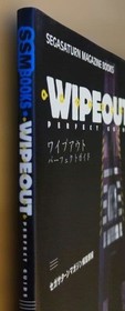 Wipeout Perfect Guide Sega Saturn Strategy Book with Belt and Post
