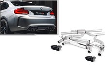 Milltek Sportauspuffanlage BMW M2 F87 ab 2018, Endrohr 4x90mm rund