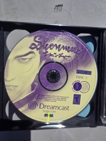 Shenmue (Sega Dreamcast, 2000) W/Manual Passport Manual And Discs 