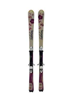 New Salomon Siam Origins Skis - 169cm - with Tyrolia SP10 GW Demo Bindings