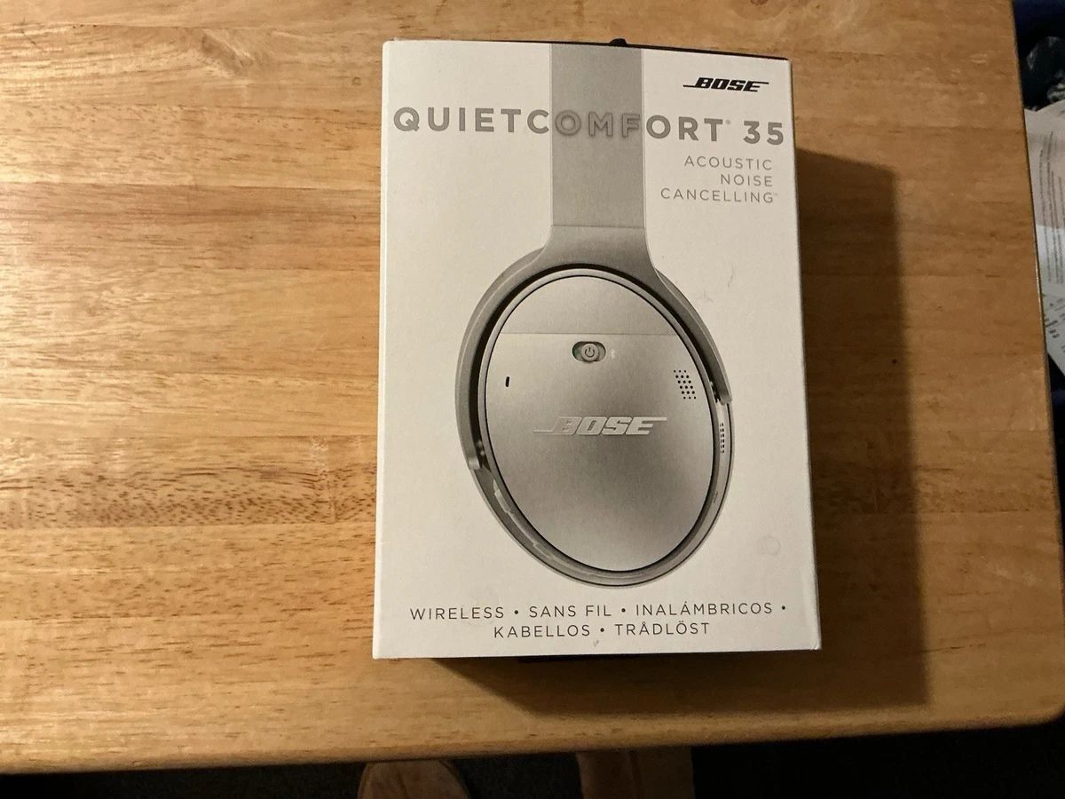 Silver Bose QuietComfort 35 Headphones for sale | eBay