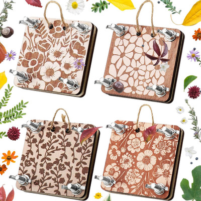 4 Set Small Flowers Press Kit Pocket Micro Flower Pressing Mini Plant Preservati
