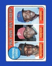 1969 Topps Set-Break #  6 NL Home Run Leaders LOW GRADE (crease) *GMCARDS*