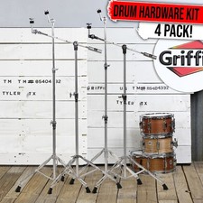 Drum Cymbal Stands (4-PACK) | Boom Arm Counte...