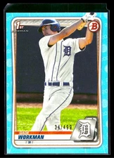 Gage Workman 2020 Bowman Draft #BD-33 Sky Blue #/499