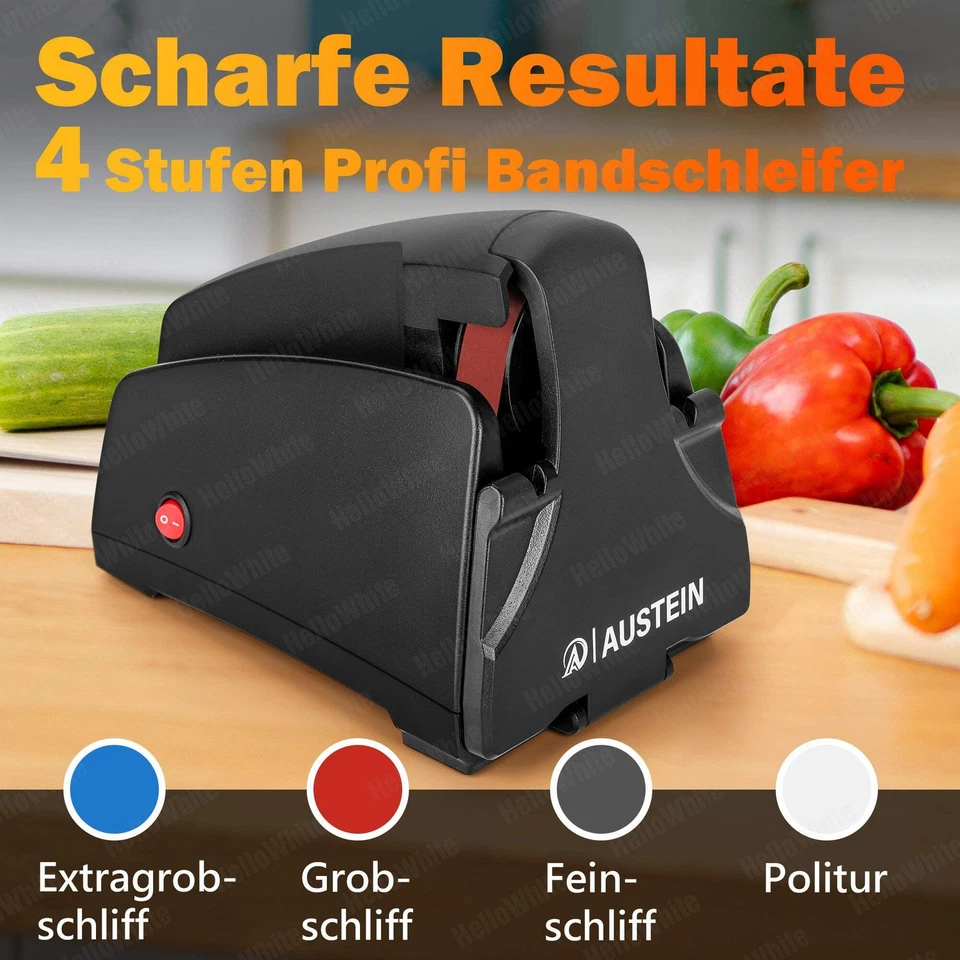 AUSTEIN® Band-Messerschärfer TG2002 Elektrischer Band Messerschleifer - Bild 2 von 4