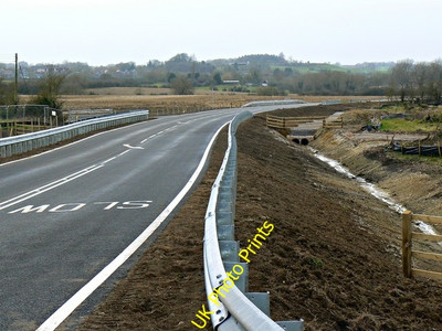 Foto 6x4 Temporäre Autobahn, Royal Wootton Bassett, Wiltshire (1 von 2) Th c2016