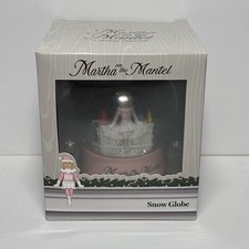 Martha Stewart Snow Globe Christmas - Martha on The Mantel Christmas Decor