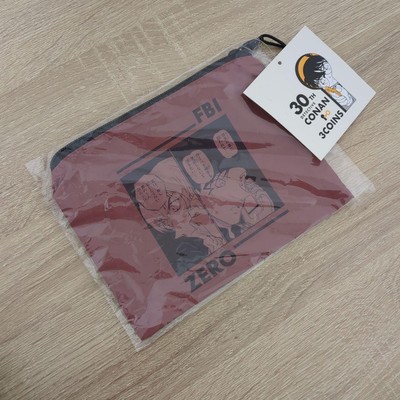 Detective Conan 3COINS Pouch Anime character Animation